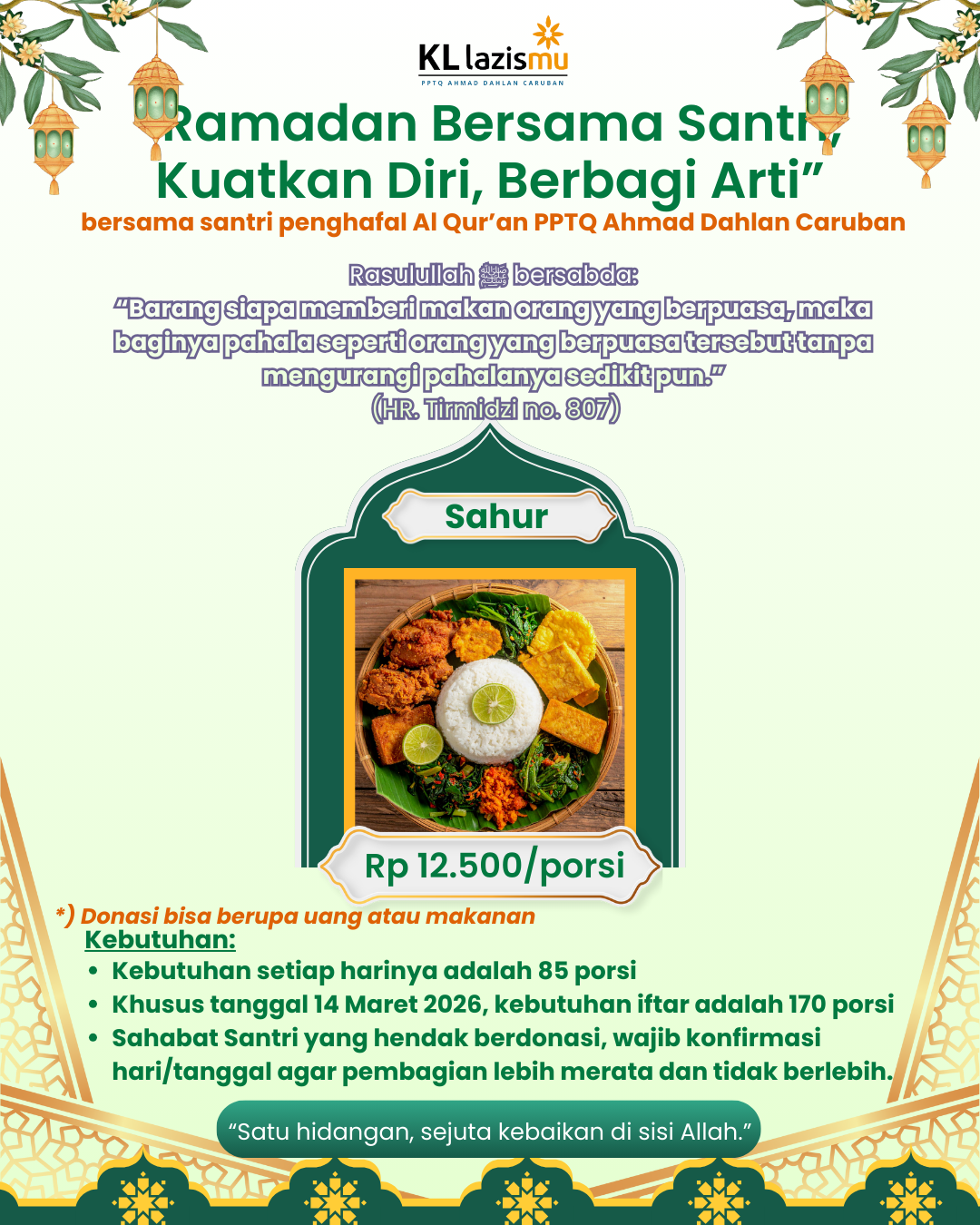 Energi untuk Sang Penghafal Al-Qur'an